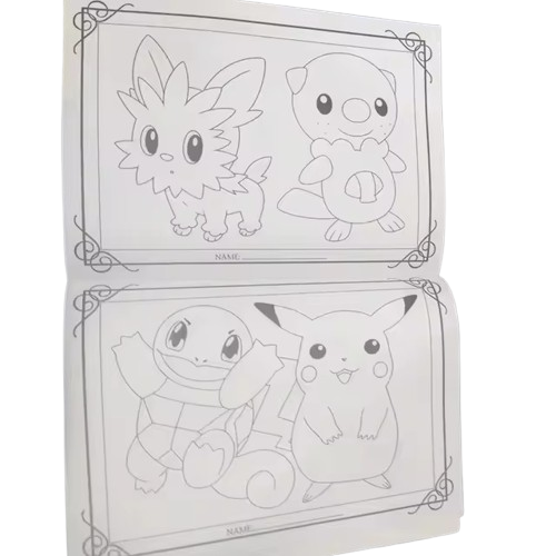 Livre de coloriage Pokémon – Avec Stickers