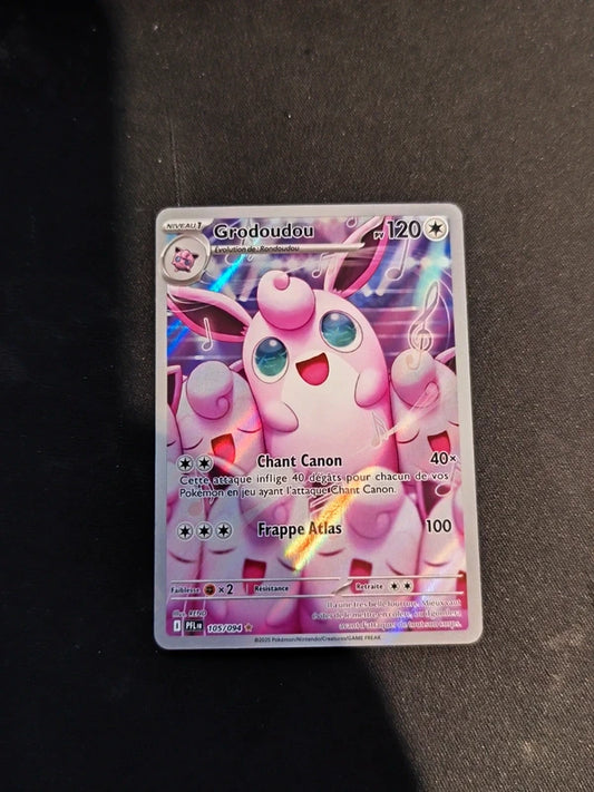 Carte Pokémon – Grodoudou 105 / 94 - Flammes Fantasmagoriques