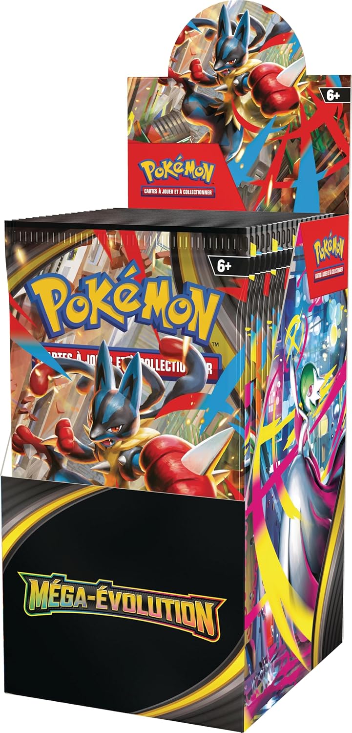 Demi Display Pokémon – 18 Boosters [Méga Évolution]