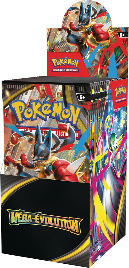 Demi Display Pokémon – 18 Boosters [Méga Évolution]