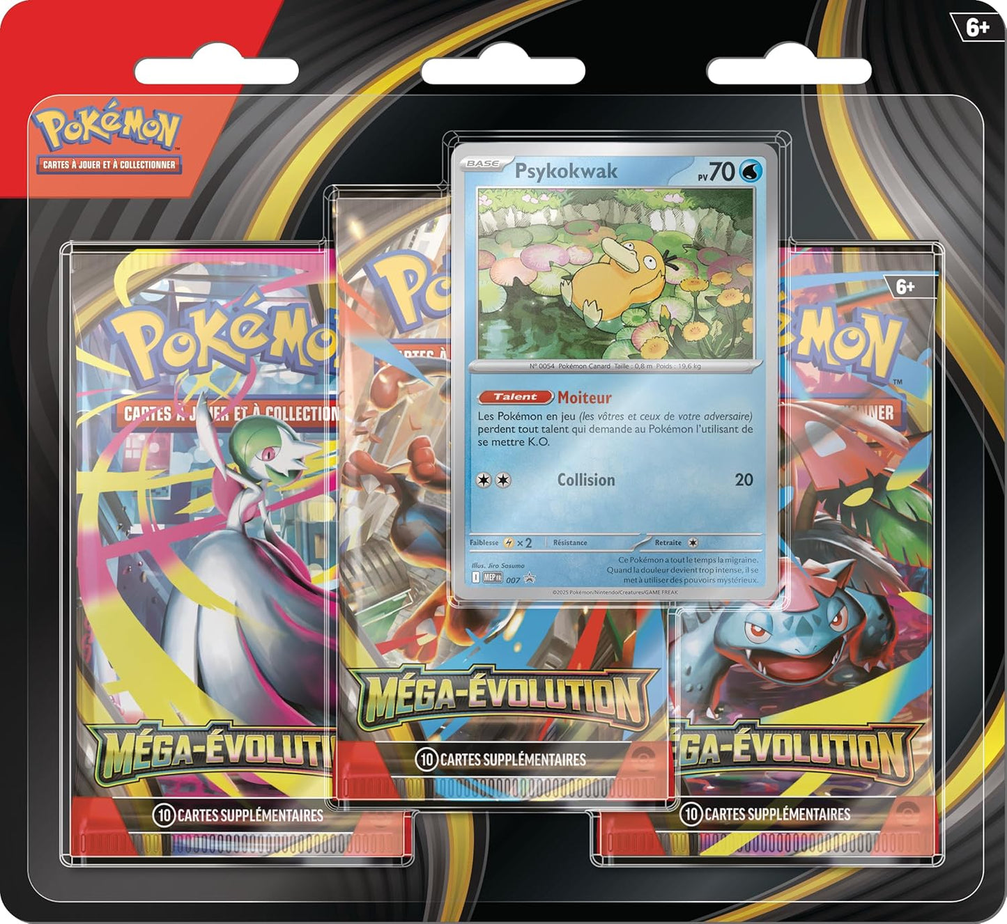 Tripack Pokémon – [Méga Évolution] – Psykokwak