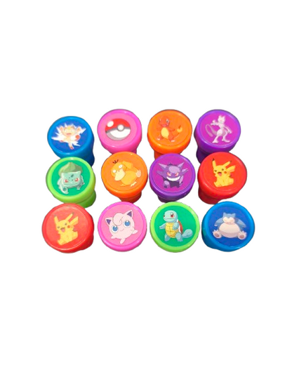 Lot des 12 Tampons Pokémon