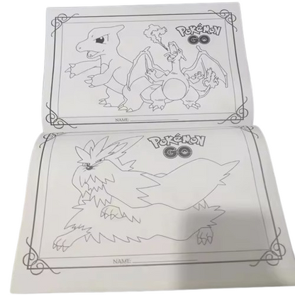 Livre de coloriage Pokémon – Avec Stickers