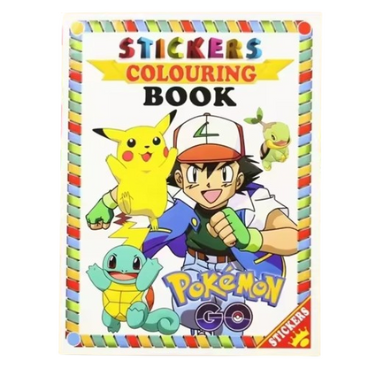 Livre de coloriage Pokémon – Avec Stickers