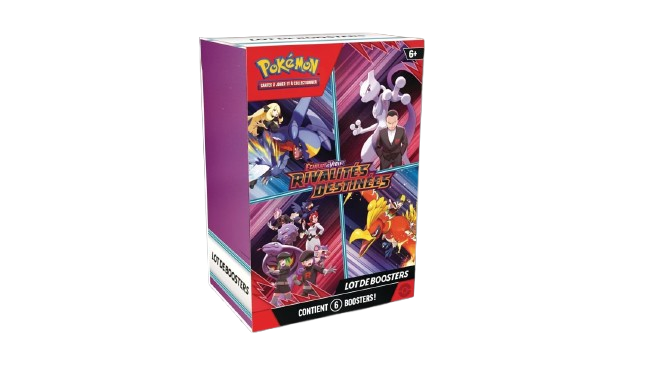 Bundle Pokémon Rivalités Destinées avec 6 boosters scellés
