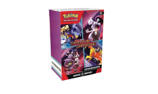 Bundle Pokémon Rivalités Destinées avec 6 boosters scellés
