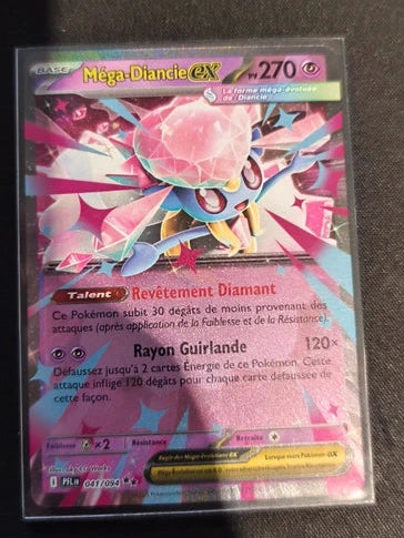 Carte Pokémon Méga-Diancie EX 041/094 – Flammes Fantasmagoriques – Double Rare
