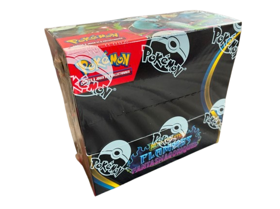 Display Pokémon Flammes Fantasmagoriques – Bloc Méga-Évolutions – 36 boosters