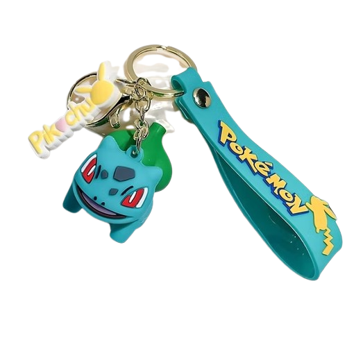 Porte-clés Pokémon Bulbizarre en PVC
