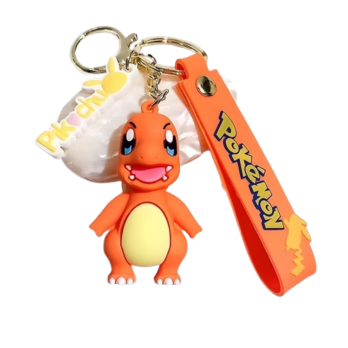 Porte-clés Pokémon Salamèche en PVC
